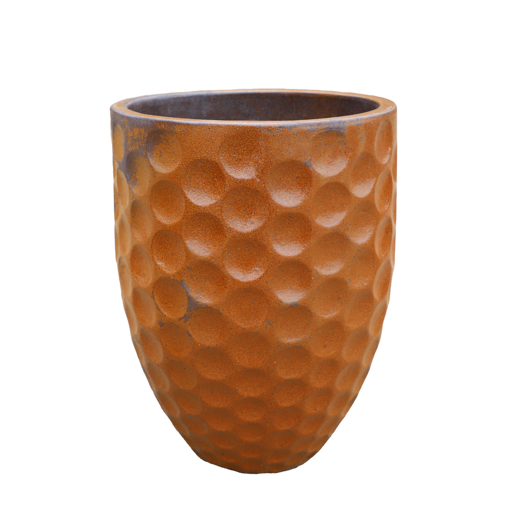 Doniczka ceramiczna MEROVEE - Antyczna rdza - XL (42 x 55 cm)