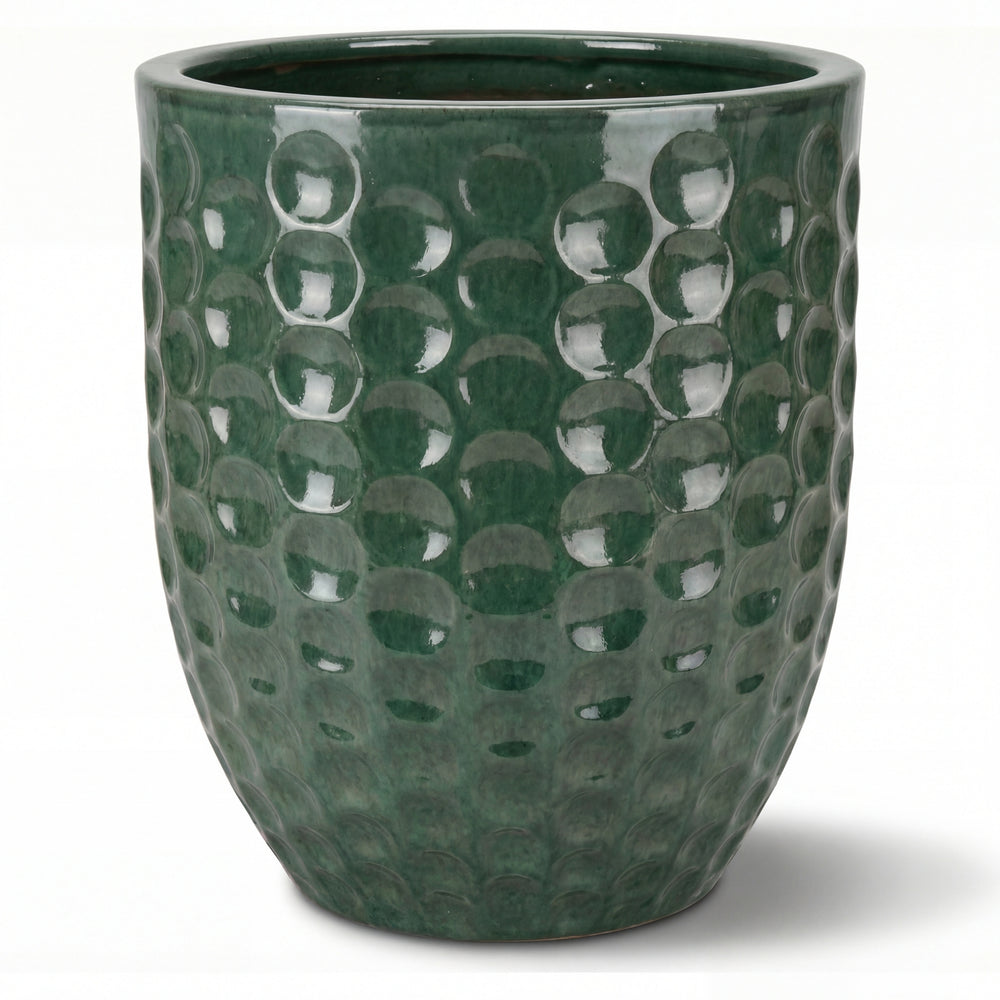 Doniczka ceramiczna MEROVEE - Nefryt - XXL (55 x 65 cm)