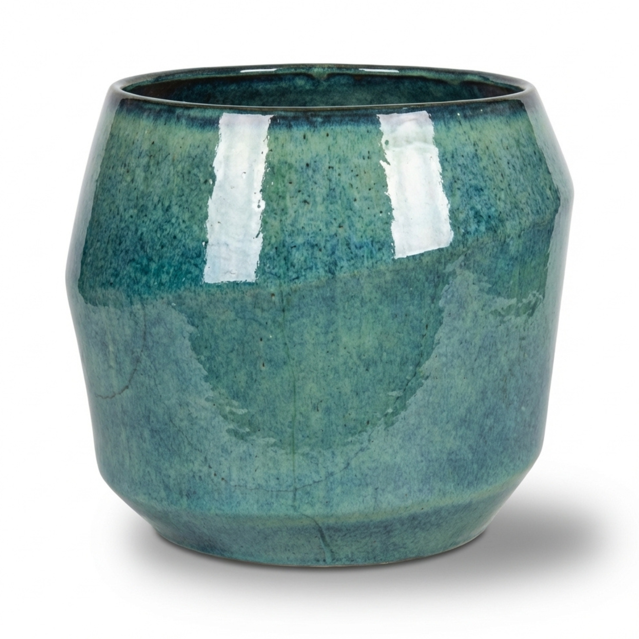 Ceramiczna doniczka MONACO Jasnoniebieski – Provencelia, ręcznie robiona, mrozoodporna