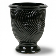 Doniczka ceramiczna Morgane - Czarny