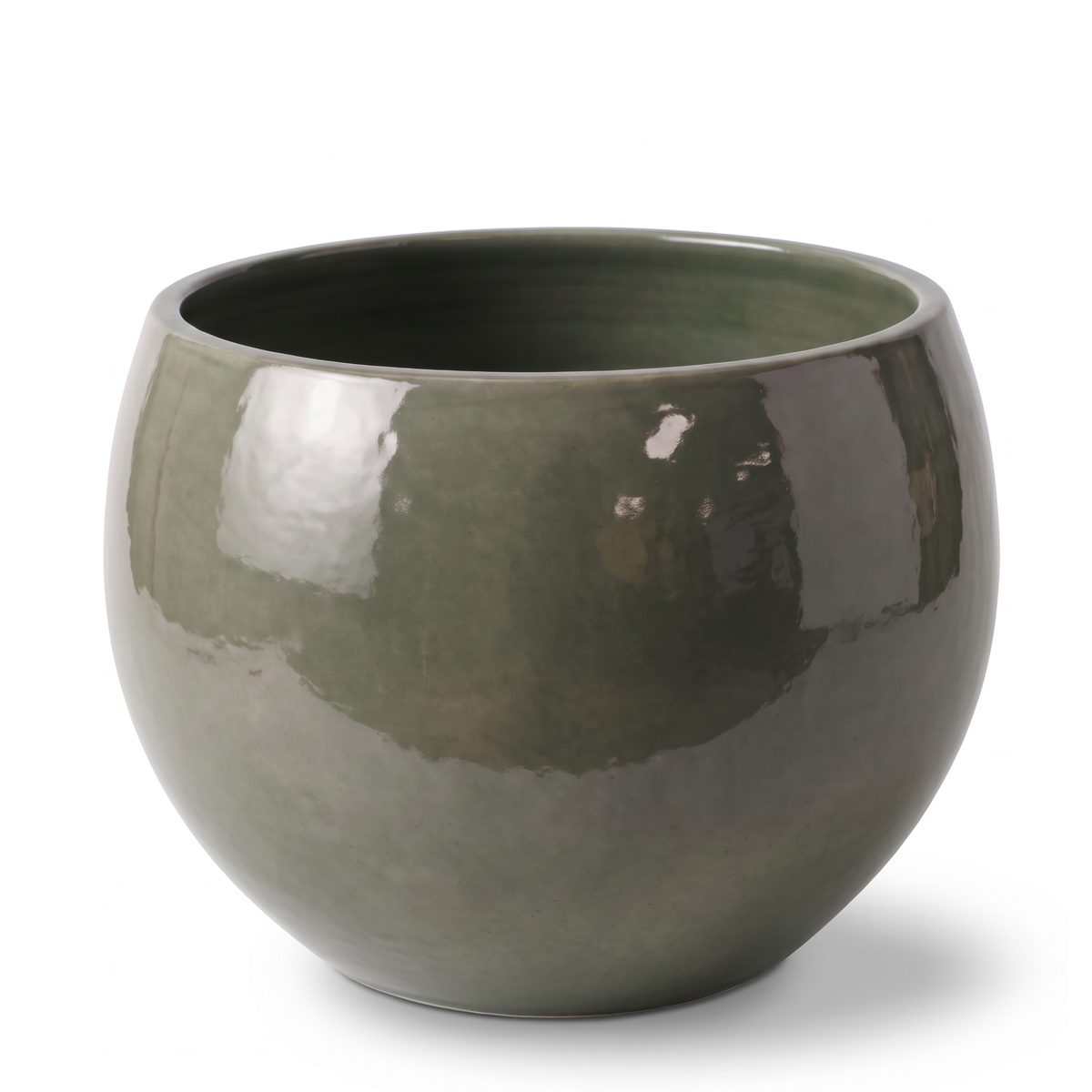 Doniczka ceramiczna Mozart – Khaki, XL (56 x 42 cm)