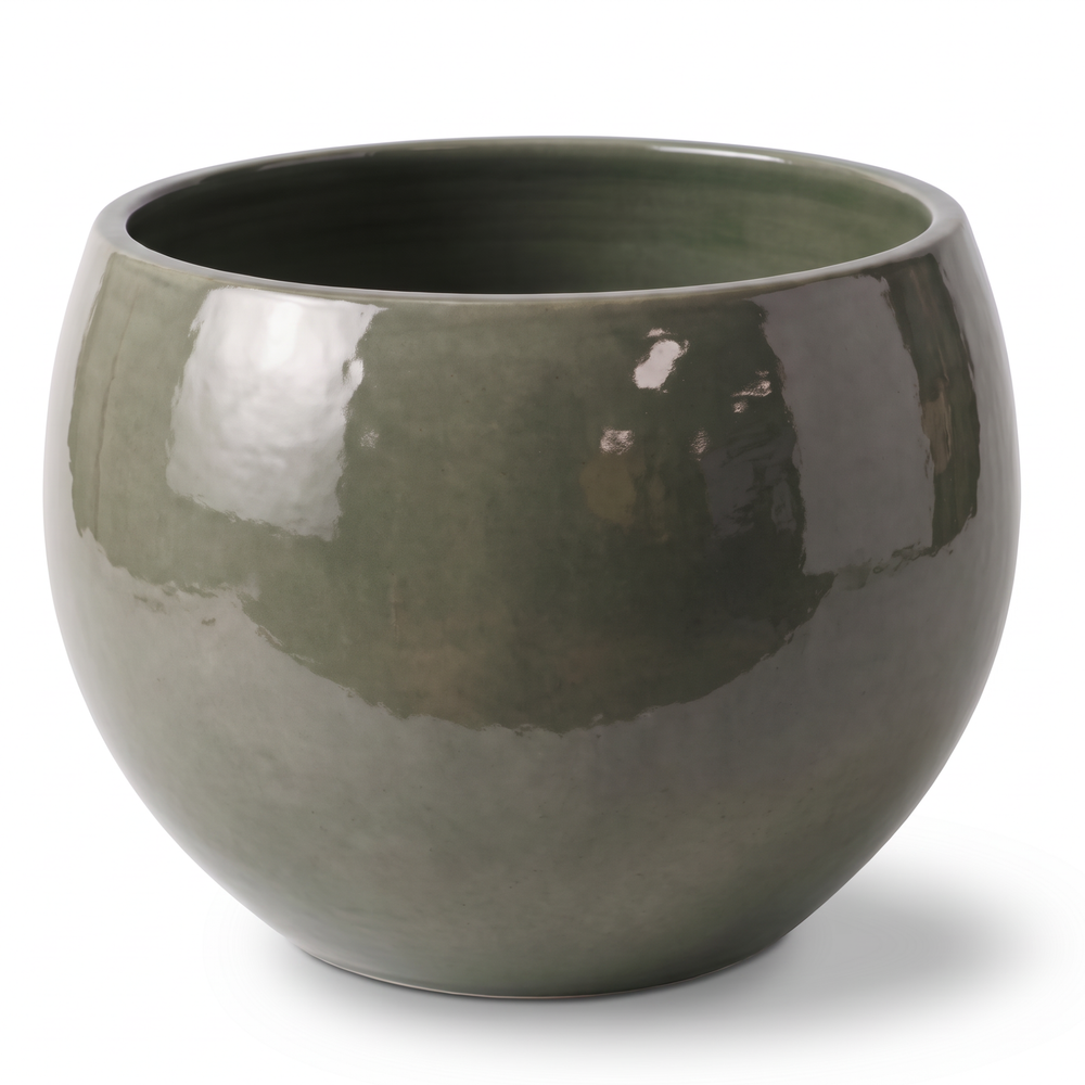 Doniczka ceramiczna Mozart - Khaki - XXL (70 x 52 cm)