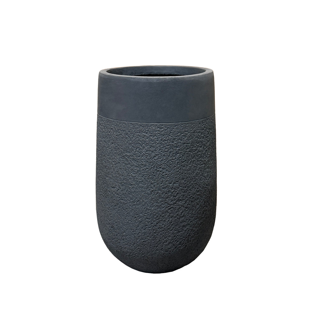 Donica betonowa Opus - Ciemnoszara - XL ( 53x78cm)