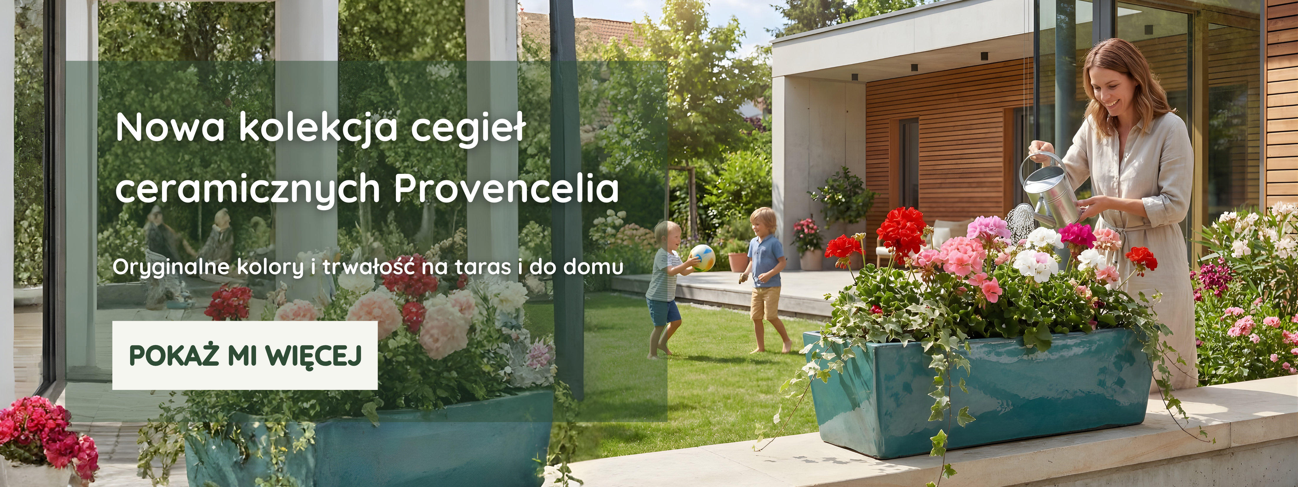 Doniczki ceramiczne Provencelia w oryginalnym opakowaniu prezentowym