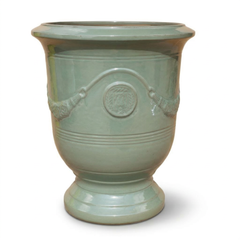 Doniczka ceramiczna RICHELIEU - Nefrytowa perła
