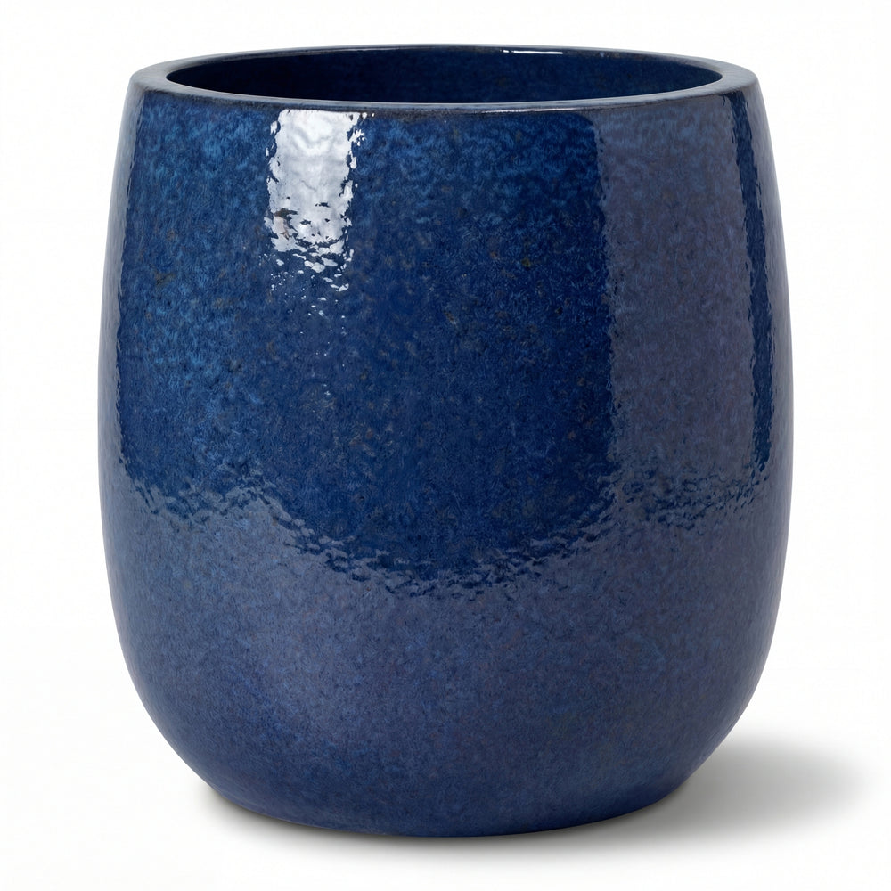 Doniczka ceramiczna SOCRATE - Północny błękit - L (48 cm x 49 cm)