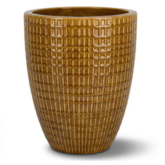 Doniczka ceramiczna Verne - Miodowa