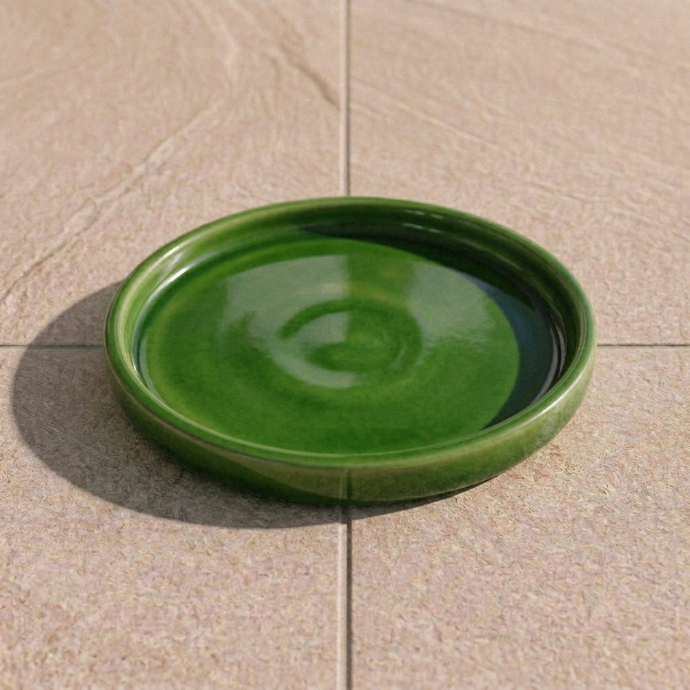 Podstawka pod doniczkę - Jabłkowo-zielona (Ø 16–40 cm)
