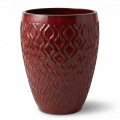 Doniczka ceramiczna Phenix - Cesarska czerwień
