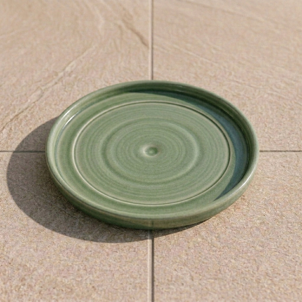 Podstawka pod doniczkę - Zielona (Ø 29–42 cm)