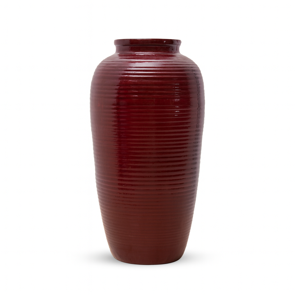 Doniczka ceramiczna Archimede - Ceglasta czerwień