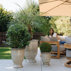 Ceramiczna doniczka Arthur - Tiger White