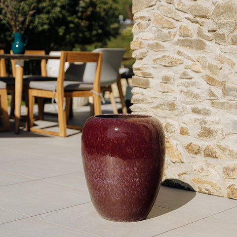 Doniczka ceramiczna Galilee - Fioletowa