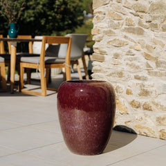 Doniczka ceramiczna Galilee - Fioletowa