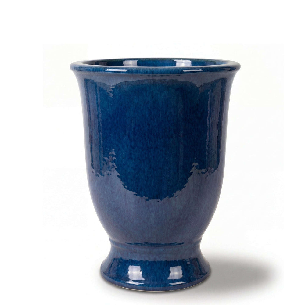 Doniczka ceramiczna Arthur - Lazurowo-niebieska - XXL (55 cm x 69 cm)