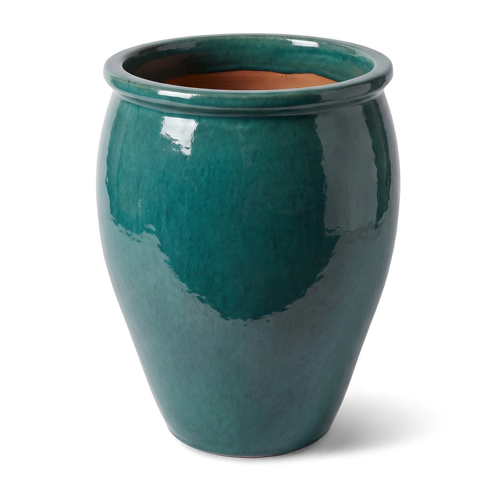 Doniczka ceramiczna BACCHUS - Tropikalna laguna - XL (50 cm x 68 cm)