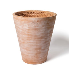 Cylindryczna donica MADE IN PROVENCE – terakota cérusée - 2XL (80 × 90 cm)